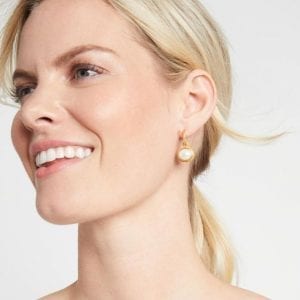 Julie Vos Calypso Hoop & Charm Earrings