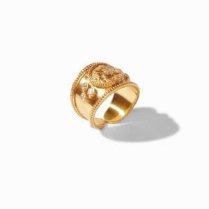 Julie Vos Coin Crest Ring