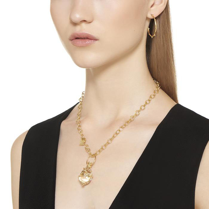 Temple St. Clair Vine Amulet in 18kt Yellow Gold Marcilla Bailey