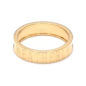 MB Essentials Weatherly Band Ring