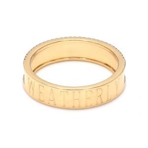 MB Essentials Weatherly Band Ring
