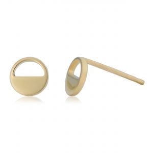 MB Essentials Half Open Circle Stud Earrings