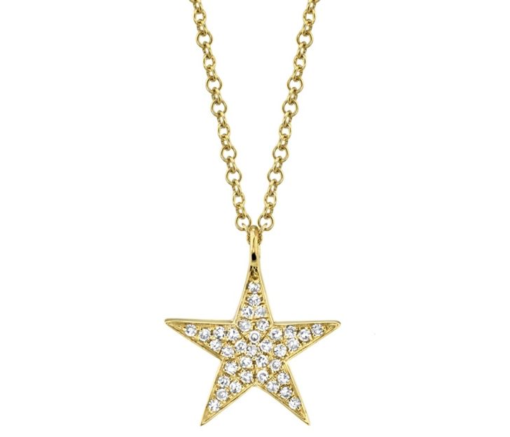 MB Essentials Diamond Star Pendant Necklace
