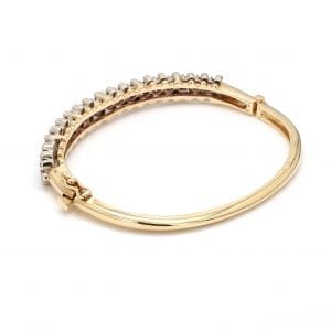 Bailey's Estate Vintage Ruby and Diamond Bracelet
