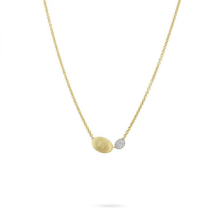 Siviglia Grande 18K Yellow Gold and Diamond Pendant