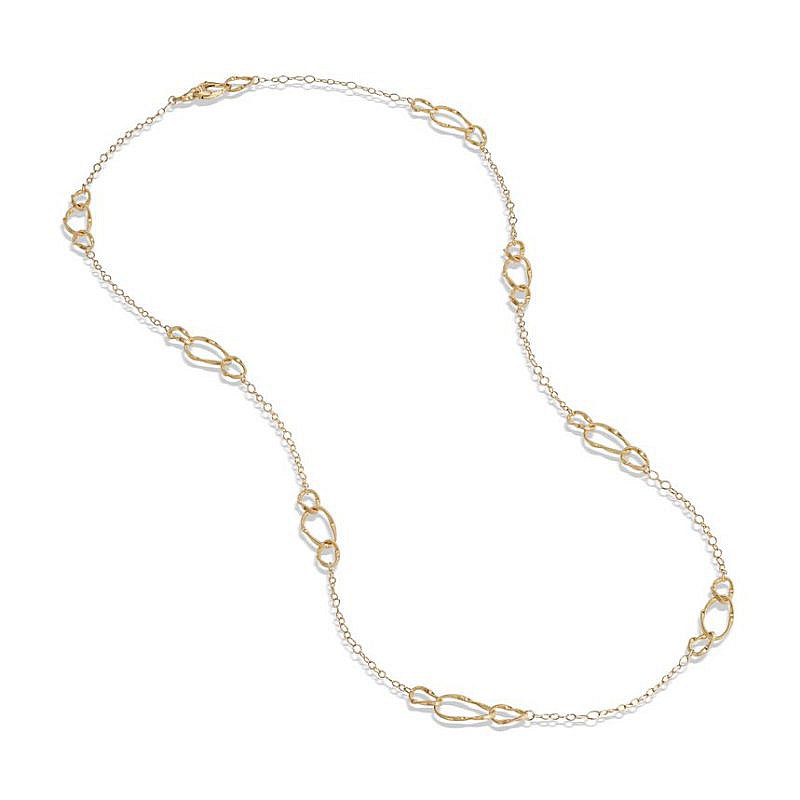 Marrakech Onde Collection 18K Yellow Gold Link Necklace