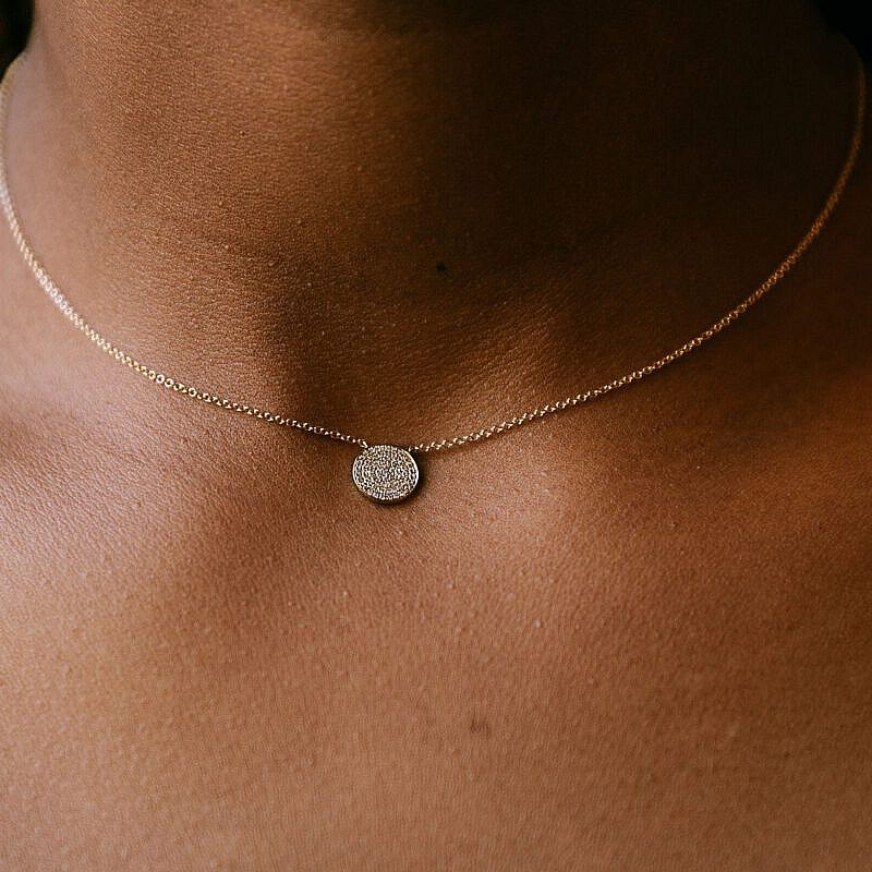 Diamond Spiralli Pendant Necklace | Women diamond, Pendant necklace, Circle  pendant