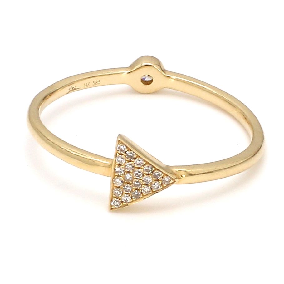 MB Essentials Oxford Ring in 14k Yellow Gold - Marcilla Bailey