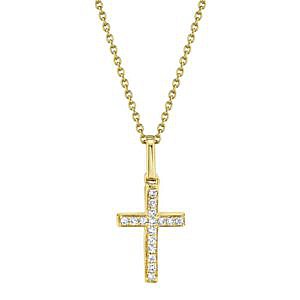 Diamond Cross Necklace