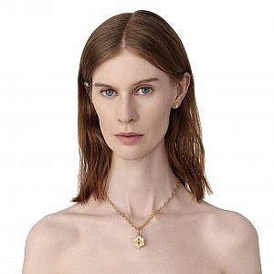Temple St. Clair 18k Yellow Gold Bee Pendant