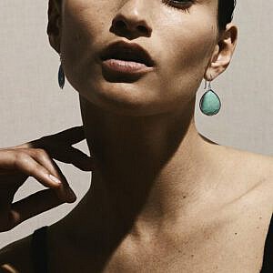 Ippolita Sterling Silver Rock Candy Large Teardrop Earrings in Black Onyx