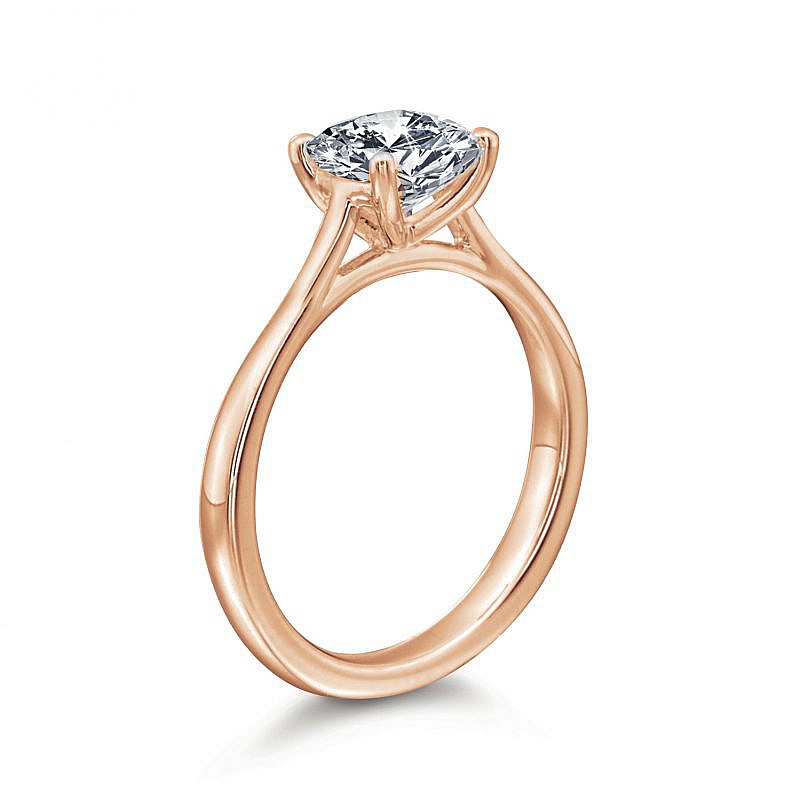 grace-cushion-rose-2 Grace Cushion Solitaire Engagement Ring