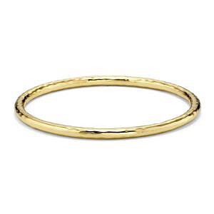 Ippolita Classico Hammered Bangle in 18K Gold