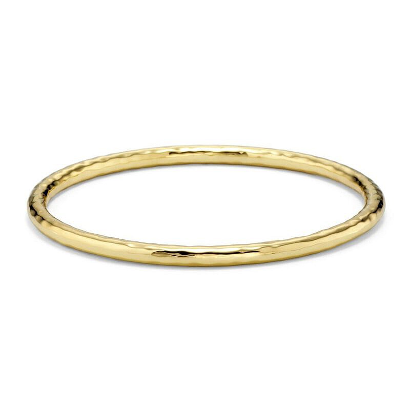 Ippolita Classico Hammered Bangle in 18K Gold