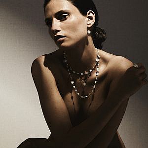 ippolita lollipop earrings on model