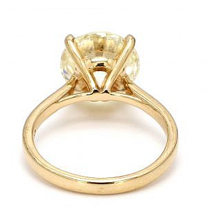 4.70CT Round Brilliant Cut Solitaire Diamond Engagement Ring