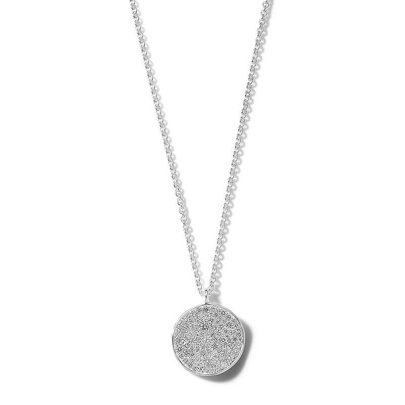 IPPOLITA Stardust Medium Flower Silver Necklace with Diamonds