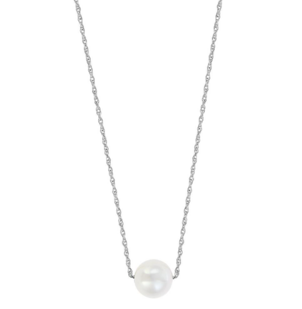 white-gold-white-freshwater-pearl-pendant-necklace White Freshwater Pearl Pendant Necklace