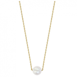 White Freshwater Pearl Pendant Necklace