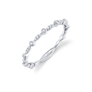 Stackable Diamond Band Ring