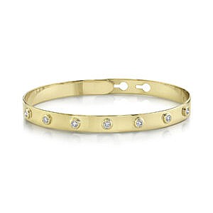 MB Essentials Bezel-Set Diamond Bracelet