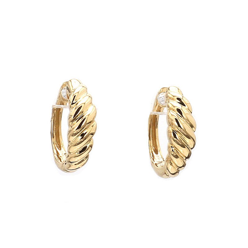 MB Essentials Croissant Huggie Hoop Earrings