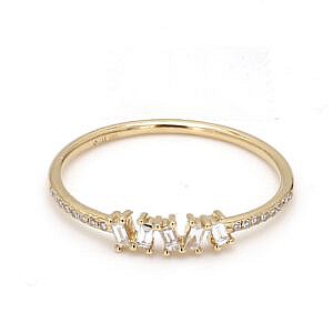 baguette diamond ring