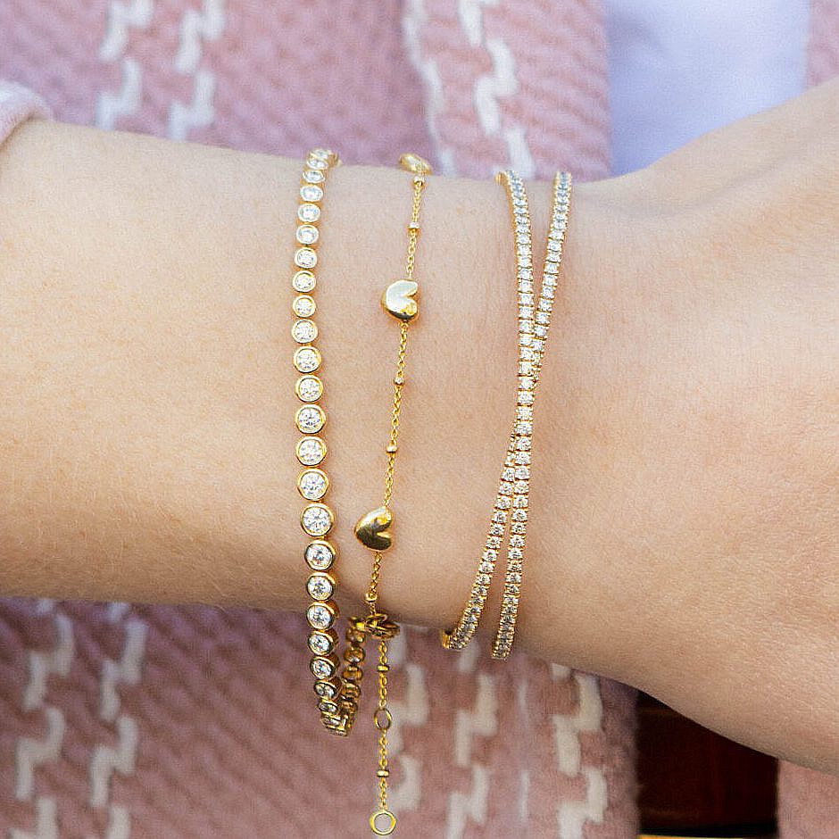 Puffed Heart Bracelet Marcilla Bailey