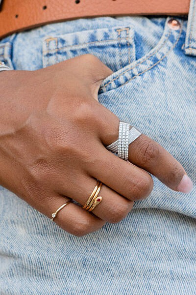 MB Essentials Oxford Ring in 14k Yellow Gold - Marcilla Bailey