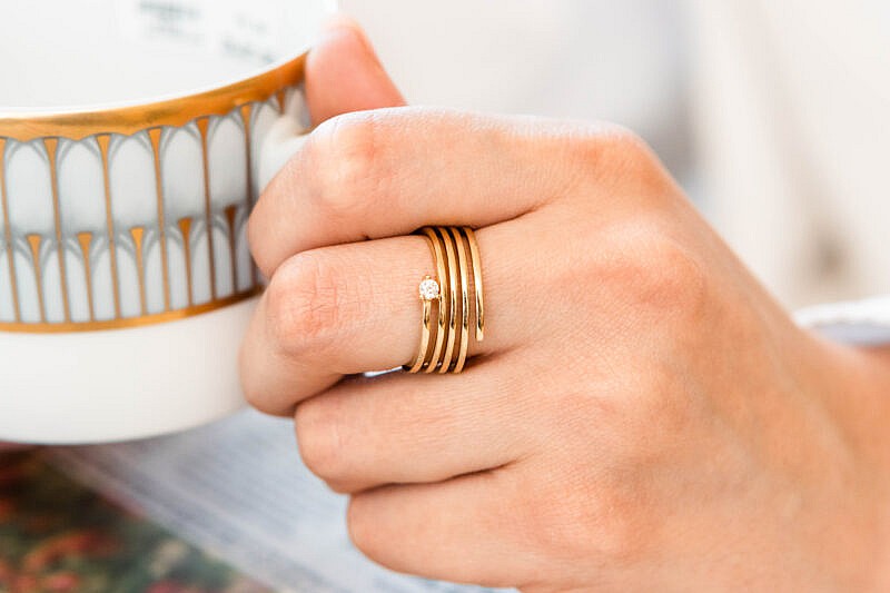 DFRNG00106 (1) MB Essentials 5 Row Wrap Ring