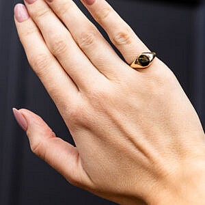 Pinky Ring Worlds Most Perfect Signet Ring Mini